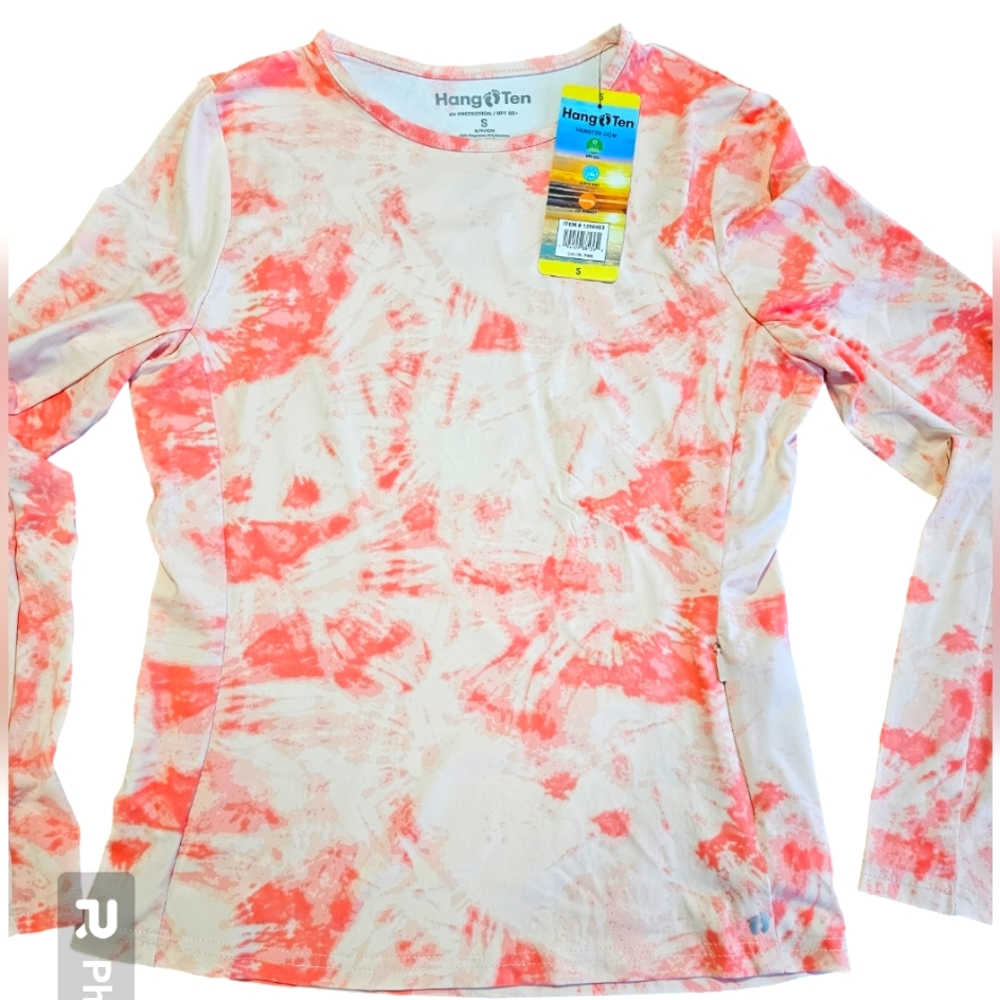 Hang Ten NWT women size S. Rash guard, sun protection 50+,